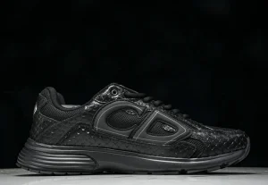 Dior B30 Full Black​ Snake Noir Pas cher(1)