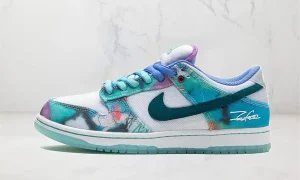 Nike SB Dunk Low Futura Laboratories Bleached Aqua STYLE-HF6061-400