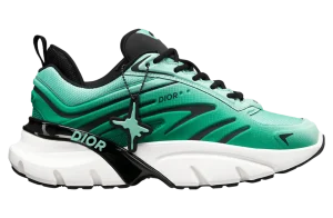 Dior B44 Blade Lewis Hamilton Gradient Green Technical Mesh Fabric SKU-3SN306ZEG-H694.webp