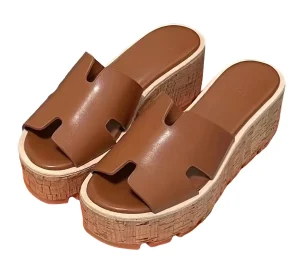 Hermes Slippers Eze 30 Sandal Brown.webp