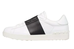 Sneakers Valentino Garavani Open en veau blanc STYLE-5Y2S0830BLU_A01.webp
