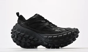 Balenciaga Defender Rubber Latform Sneakers Noir STYLE-685613W2RA61000.webp