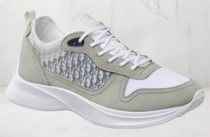 Dior B25 Runner Gray Suede Blanche Technical Mesh SKU-3SN283ZMI-H865(1).webp