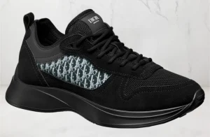 Dior B25 Runner Noir Suede Technical Mesh SKU-3SN283YUH-H900(1).webp
