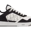 Dior B27 Low Blanche Smooth Calfskin Noir Denim SKU-3SN272ZAC-H960.webp