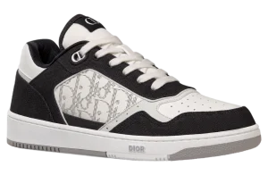 Dior B27 Low Blanche Smooth Calfskin Noir Denim SKU-3SN272ZAC-H960(1).webp