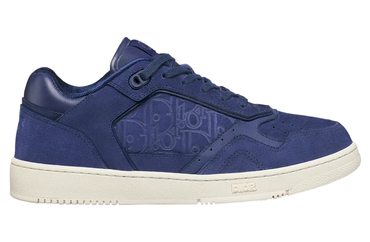 Dior B27 Low Navy Blue Suede Navy Blue Gravity Suede SKU-3SN272ZEC-H520.webp