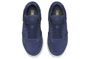 Dior B27 Low Navy Blue Suede Navy Blue Gravity Suede SKU-3SN272ZEC-H520(2).webp