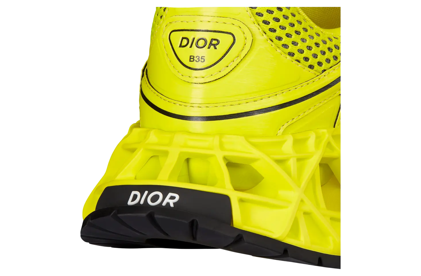 Dior B35 Nxxt Sneaker Yellow Technical Fabric Mesh SKU-3SN323ZEW-H624(3).webp