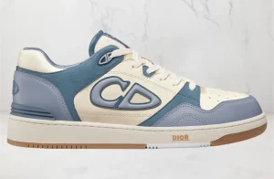 Dior B57 Low Blue Cream Smooth Calfskin SKU-3SN318ZXT-H550.webp