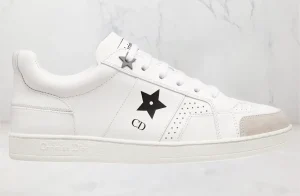 Dior Star Femme Blanche Calfskin Noir SKU-KCK361CLD-S19W.webp