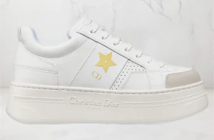 Dior Star Platform Femme Blanche Calfskin Blanche SKU-KCK413CLD-S09W.webp