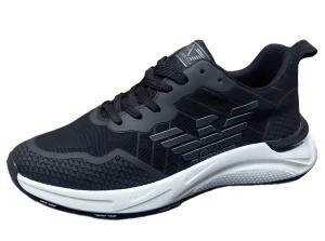 EA7 EMPORIO ARMANI Noir Blanche Legacy Sneaker.webp