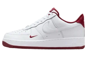 Nike Air Force 1 Low Mini Swoosh Blanc Team Red SKU-HM9483-100.webp