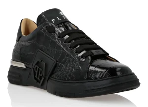 Philipp Plein Sneakers Crocodile Print hexagon QP Leather.webp