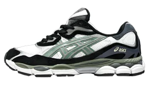Asics Gel nyc Blanc noir vert STYLE-1201A789-101.webp