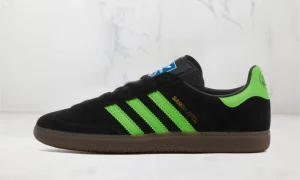 Adidas Samba Deco Spzl Core Black Lucid Lime SKU-IF5738.webp