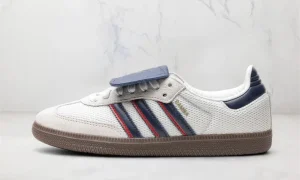 Adidas Samba LT Crystal White Dark Blue Gum SKU-IE9169.webp