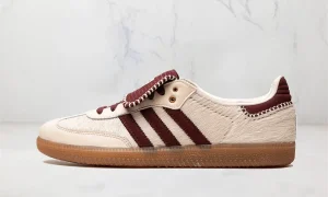 Adidas Samba Nylon Wales Bonner Cream White SKU-IE0586.webp
