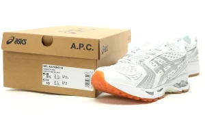 ASICS Gel-Kayano 14 A.P.C. White Pure Silver STYLE-1203A727-100(1).webp