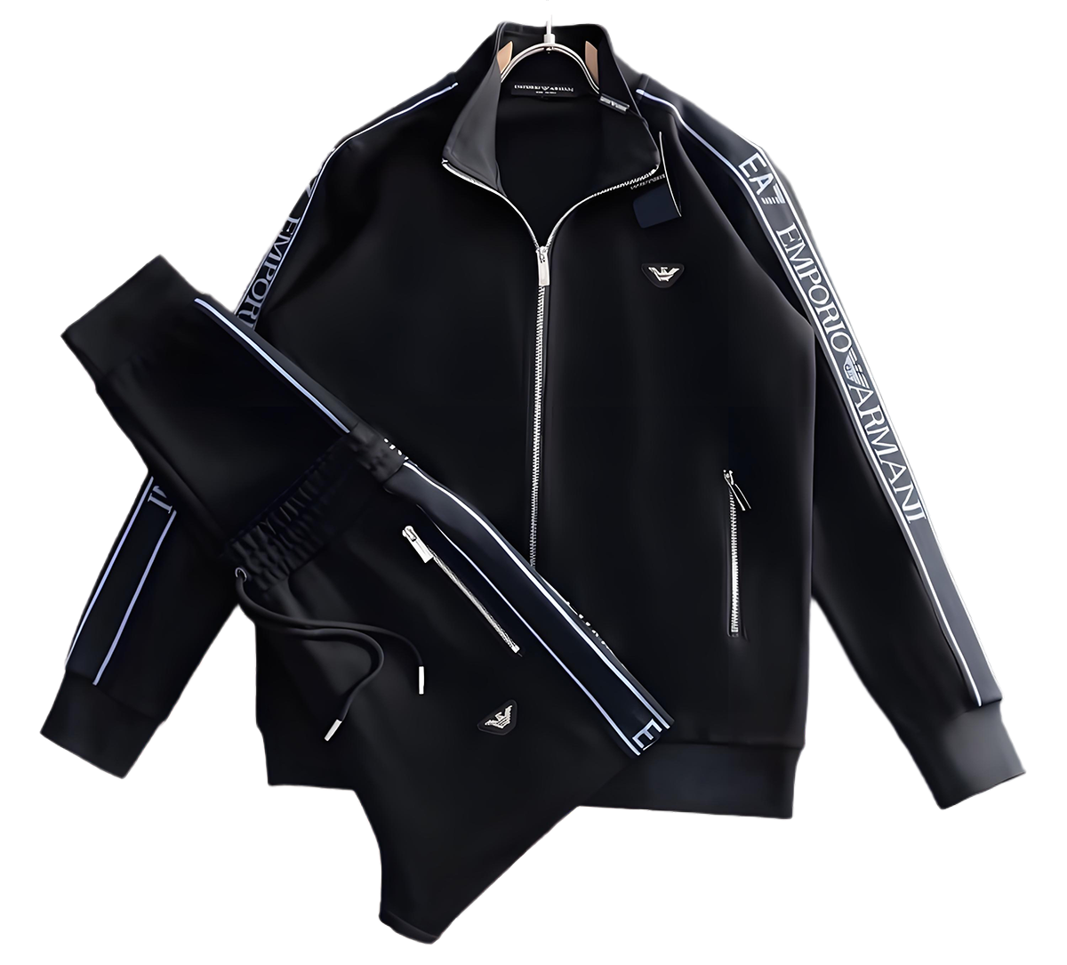 EA7 Emporio Armani Survetement Homme Noir.webp
