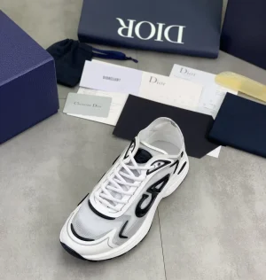 Dior B30 Countdown Tech Sneaker White Gray STYLE-3SN342ABF_H014(3).webp
