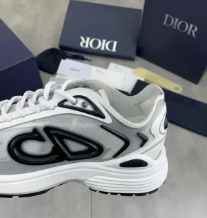 Dior B30 Countdown Tech Sneaker White Gray STYLE-3SN342ABF_H014(4).webp