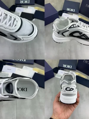 Dior B30 Countdown Tech Sneaker White Gray STYLE-3SN342ABF_H014(9).webp