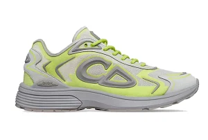 Dior B30 Countdown Tech Sneaker Gray and Green STYLE-3SN342ABF_H814.webp