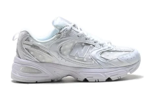 New Balance 530 White Silver Metallic Polka Dots STYLE-U530HFW.webp