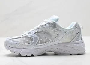 New Balance 530 White Silver Metallic Polka Dots STYLE-U530HFW(1).webp
