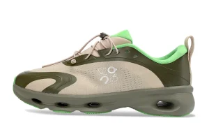 Loewe x On Running Cloud Solo Shoes in Beige Green STYLE-3MF30664724.webp