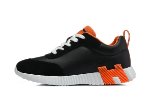 Hermes Paris Bouncing Sneaker Noir Cuir STYLE-H221898ZH02395