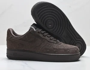 Nike Air Force 1 Low Paisley Baroque Brown. STYLE-IU2363-200(1)