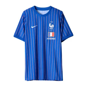 Nike x Jacquemus x France Pre Match Jersey Blue Stripe STYLE-IH1674-480
