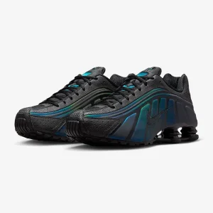 Nike Shox R4 Reflective SE Noir Seaweed STYLE-IM6596-001(3)