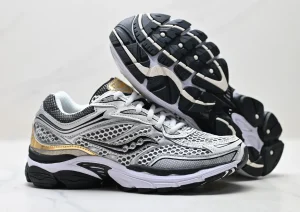 Saucony ProGrid Omni 9 White Black Silver Gold STYLE-S70739-9(1)