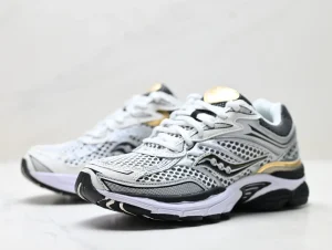 Saucony ProGrid Omni 9 White Black Silver Gold STYLE-S70739-9(2)