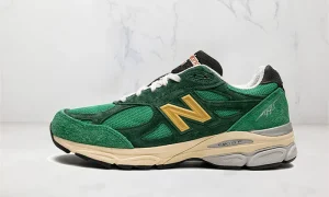 New Balance 990 V3 MiUSA Teddy Santis Green Gold STYLE-M990GG3