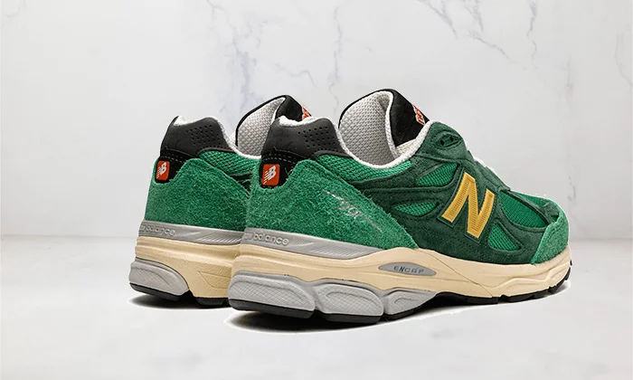 New Balance 990 V3 MiUSA Teddy Santis Green Gold STYLE-M990GG3(2)