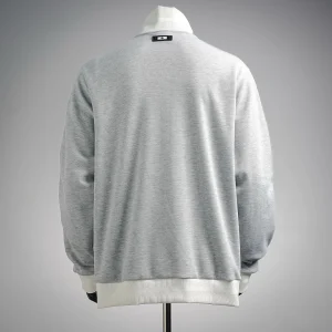 Adidas Veste à Col Montant Grise - vue 1
